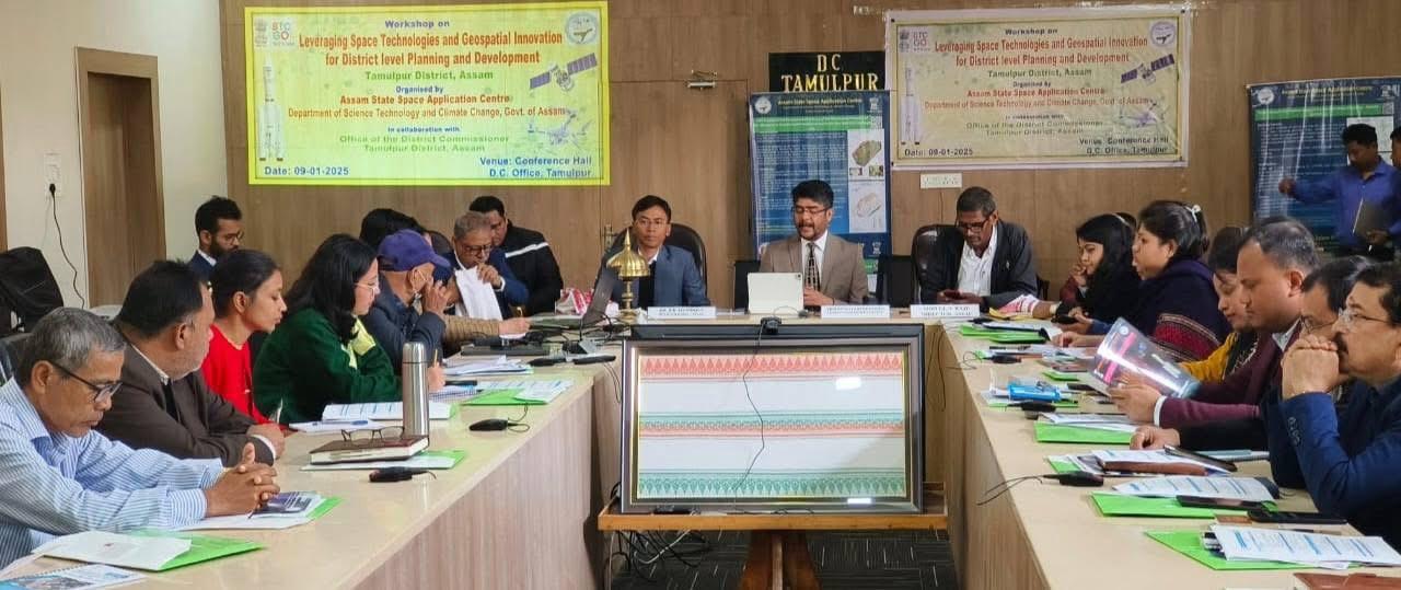 Workshop on Space Technology and Geospatial Advancements Held in Tamulpur