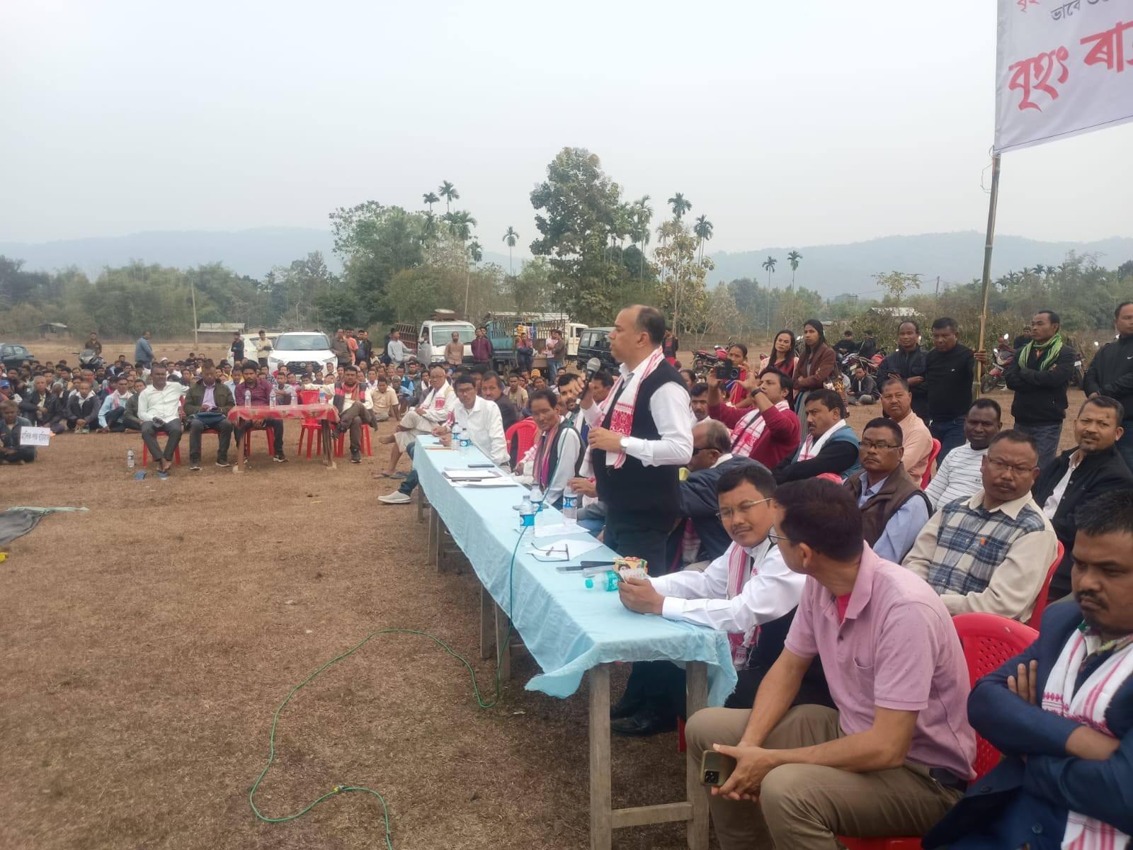 Indigenous Communities protest against Land Grab Conspiracy