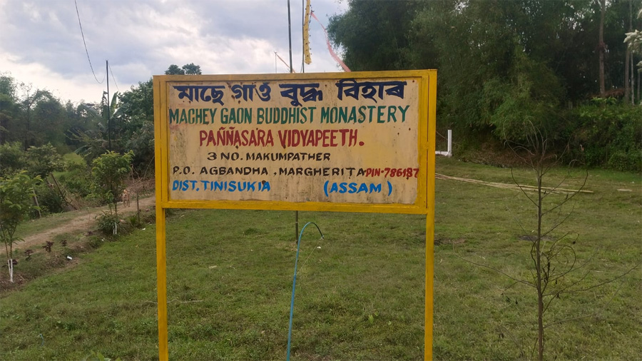 Jaha Singpho Donates Land for New Buddhist Monastery in Margherita