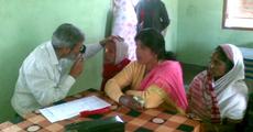 Free medical camp for flood victims at Kamalpur