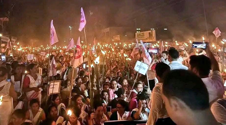 Moran Community Launches 'Jatiya Gan Mancha' at Kakopathar Rally
