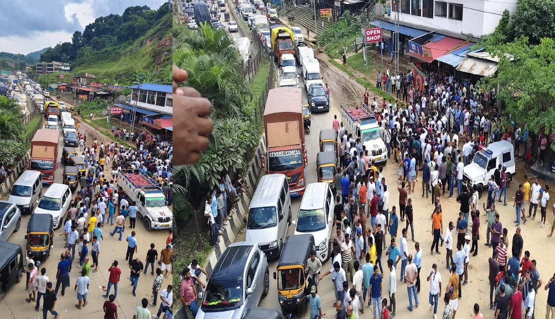 Assam-Meghalaya Taxi Standoff Strands Tourists