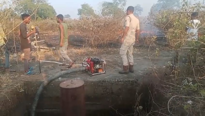 Fire Erupts at Abandoned ONGC Oil Well in Nazira; Oil Theft Angle Suspected