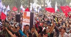 Massive gathering in support of Gorkhaland at Jantar Mantar