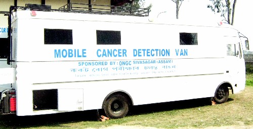 ONGC donates Mobile Cancer Detection Van to hospital