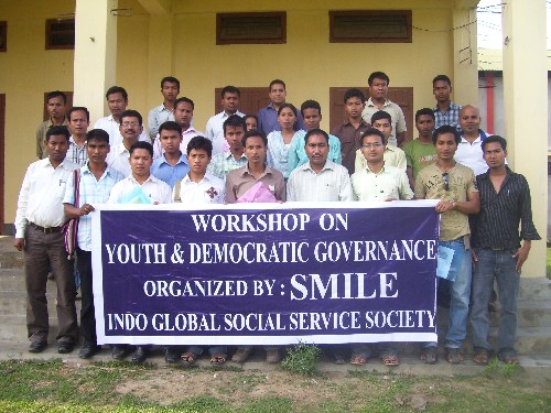 Workshop on Youth and Democratic Governance held at Udalguri