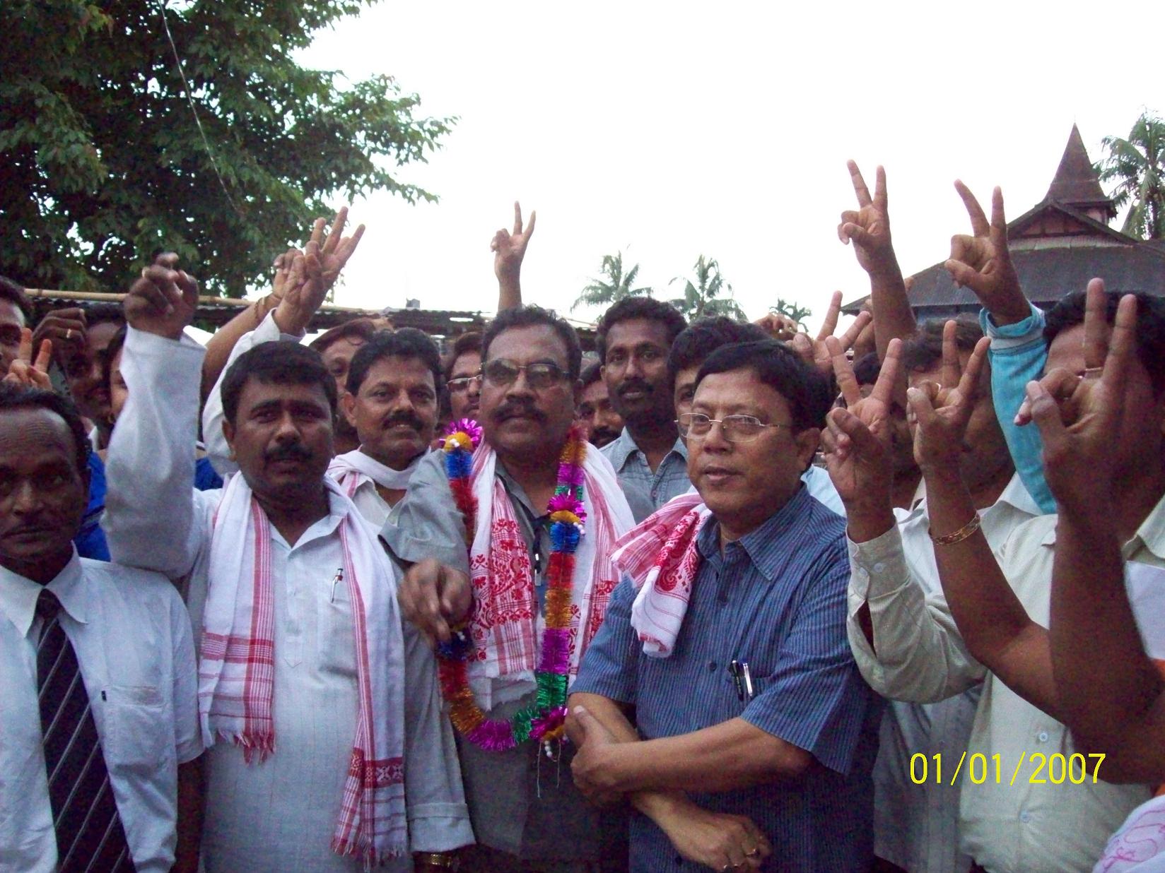 Congress candidate Ismile Hussain won the Barpeta Loksabha seat