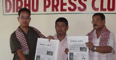 “Samaj Darpan”- nepali language periodical released in Diphu