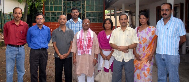 Felicitation to media fellows in press club