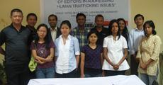 Editors meet on human trafficking held