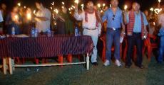 Candlelight tribute to October 30 blast victims in Diphu