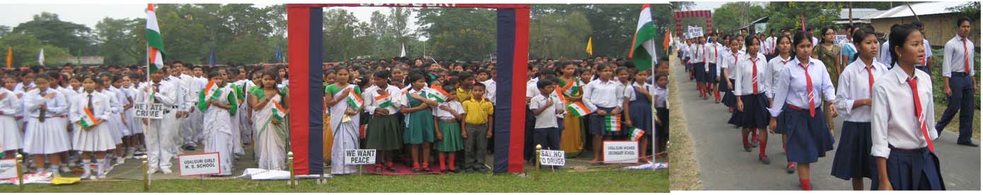 Children of Udalguri take pledge to oppose terrorism