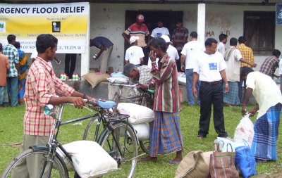 Emergency Flood Relief in Tezpur