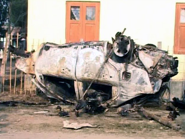 5 killed in mishap at Raha : burnt into ashes