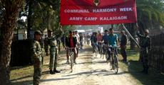 65 Field Regiment organizes peace rally at Kalaigaon