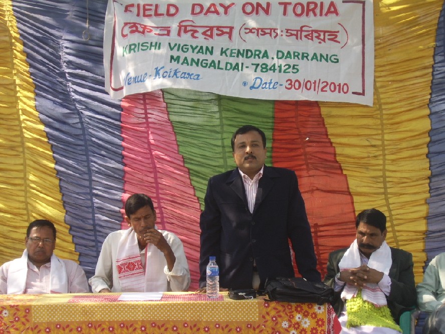 Field Day on Rabi oilseeds at Mangaldai