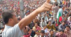 Farmers demands in Dispur rent the sky