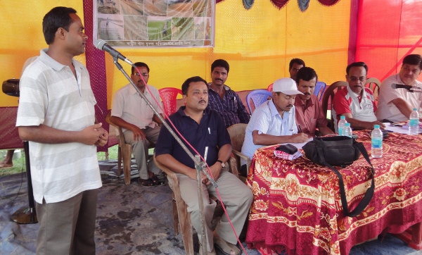 Field Day on SRI Method of Rice Cultivation at Nagaon