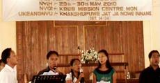 Mass prayer programme at Mon, Nagaland