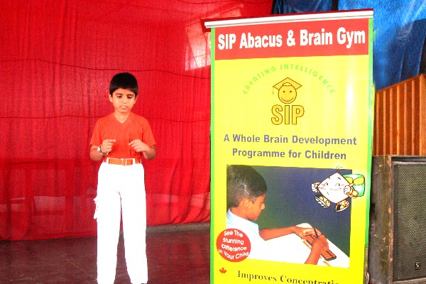 SIP’s Abacus  Brain Gym launch in Nagaon