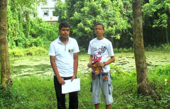 Child Scientists Studied About The Scientific Use of Land of Guwahati Kabarsthan