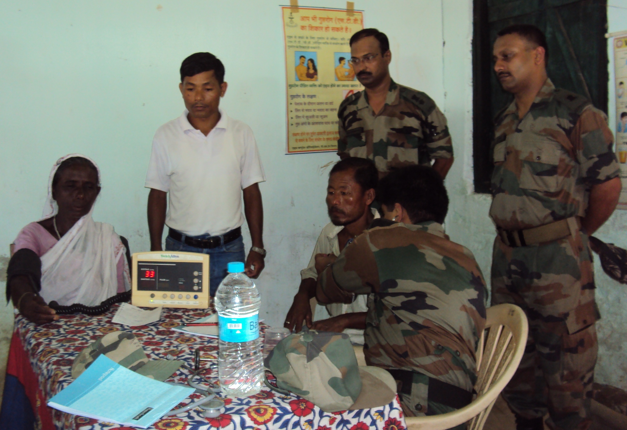 Free medical camp by Army at Dihingmukh