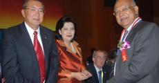 Saharia honoured in World Congress of Chinese Elite