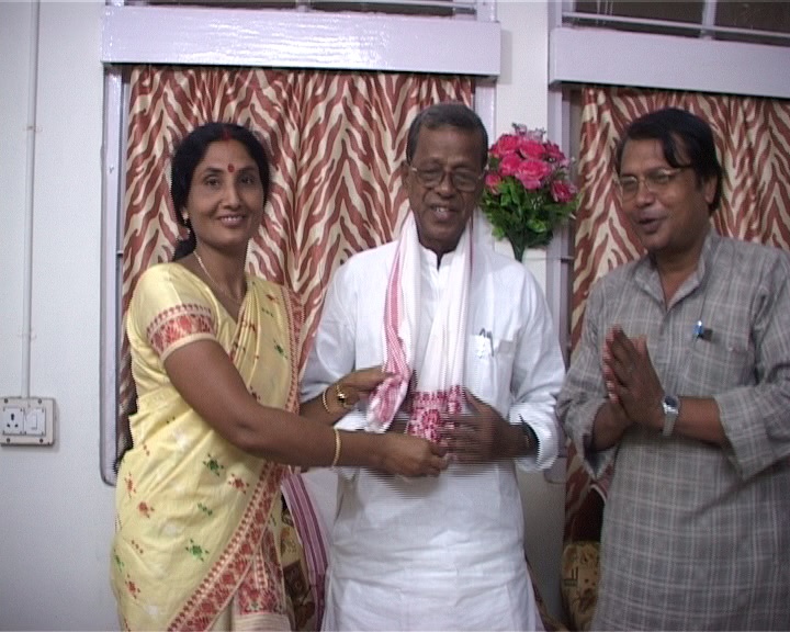Bhumidhar Barman turns   80...the oldest minister in the cabinet.