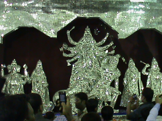 Nagaon witnessed massive turn-out at S M Road Durga Puja