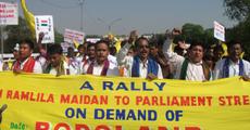 Mass rally for separate Bodoland