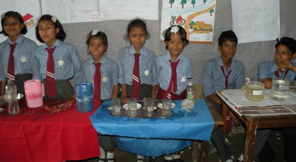 Science model exhibition at Tangla