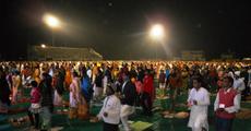Ramdev's yoga camp at Golaghat