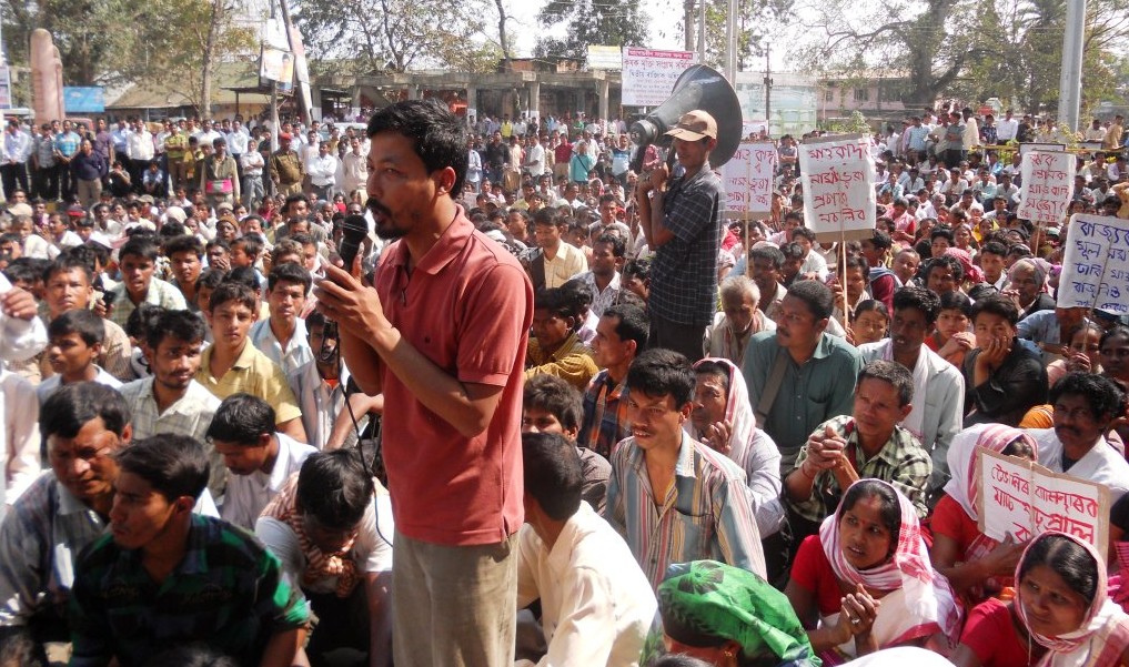Protest erupts in Golaghat