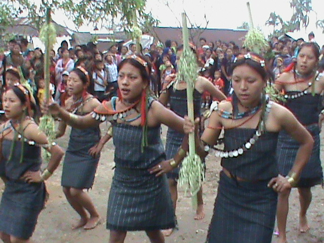 Phom Community festival Monyu held  at Bura-Namsang Village