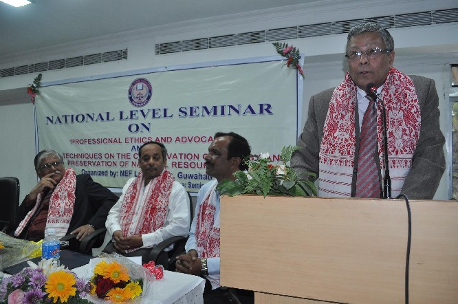 National seminar on law held at NEF Law College