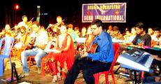Grand orchestra of 100 musicians