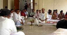 Visit of Dr. Pitambar Dev Goswami to Gurgaon - a report