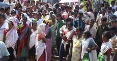 Rail blockade at Golaghat demanding release of Akhil Gogoi