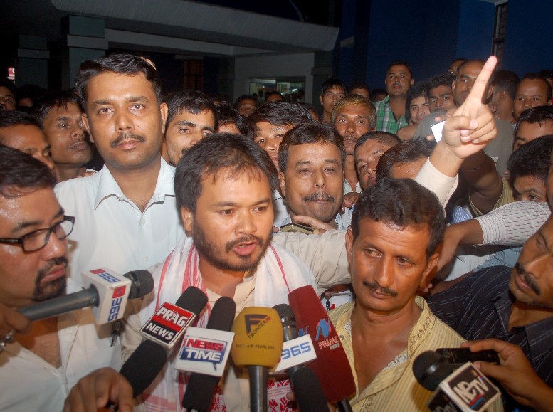 Akhil Gogoi released on bail
