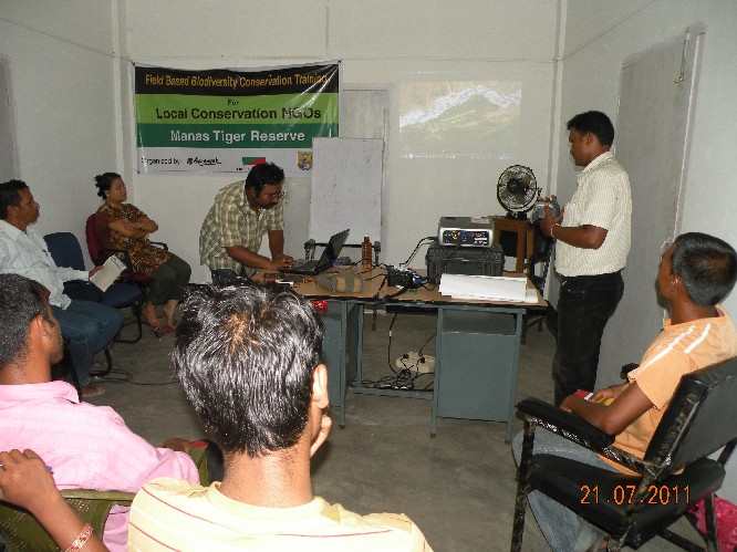Biodiversity conservation camp on Indo-Bhutan border