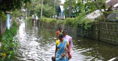 Water-logging at College Nagar of Dhubri town