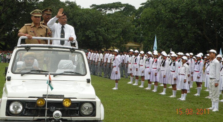 I-Day celebrated at Bhergaon,Kalaigaon and Tangla
