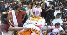 Lifeless Bhupen-da back to home; cremation at GU campus