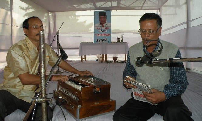 Bhupenda's public 'Adyashradha' ceremony at Udalguri
