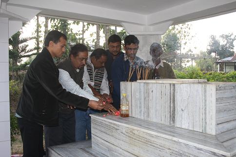 Golaghat Press Club pays homage to Prahlad Gowala