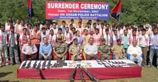 Major blow for ULFA: Ujjal, 65 others surrender
