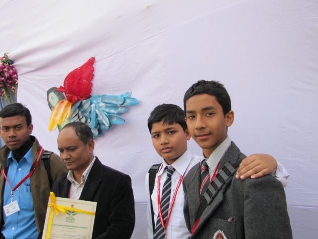 Four child scientist made Assam proud in the new year