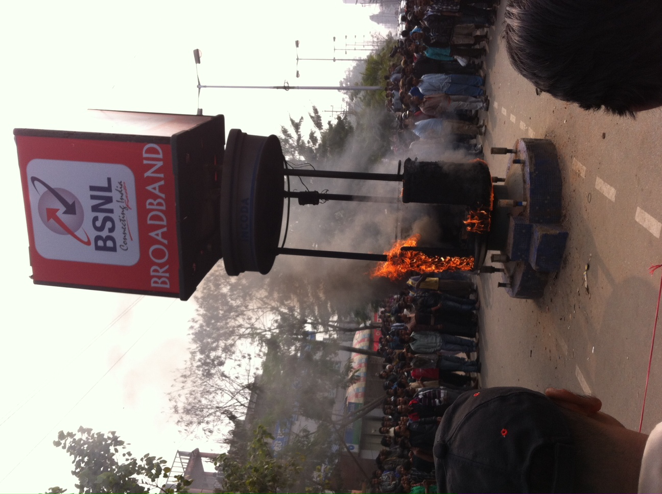 Major accident at  Jonali, Guwahati: biker dead on the spot