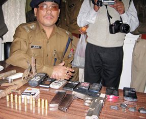 Self – Styled Commander of Black Rhino Commando Force of Assam Arrested