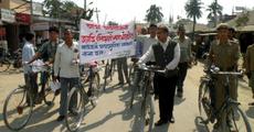 Socio-economic awareness cycle rally in Kalaigaon LAC